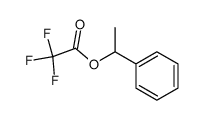 1-phenylethyl 2,2,2-trifluoroacetate Structure