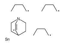 1-azabicyclo[2.2.2]oct-2-en-3-yl(tributyl)stannane Structure