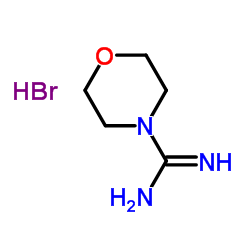 morpholine-4-carboximidamide hydrobromide structure