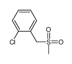 1-chloro-2-(methylsulfonylmethyl)benzene Structure