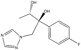 (2S,3S)-2-(4-fluorophenyl)-1-(1H-1,2,4-triazol-1-yl)butane-2,3-diol Structure