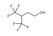 1-Butanol, 4,4,4-trifluoro-3-(trifluoromethyl)- structure
