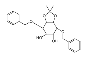 5,6-O-(1-Methylethylidene)-1,4-bis-O-(phenylmethyl)-Myo-inositol结构式