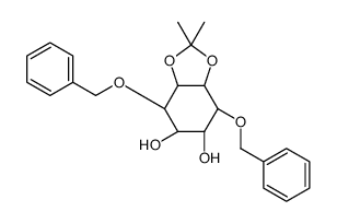 5,6-O-(1-Methylethylidene)-1,4-bis-O-(phenylmethyl)-Myo-inositol Structure