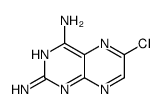 6-chloropteridine-2,4-diamine结构式