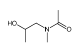 Acetamide, N-(2-hydroxypropyl)-N-methyl- (9CI)结构式