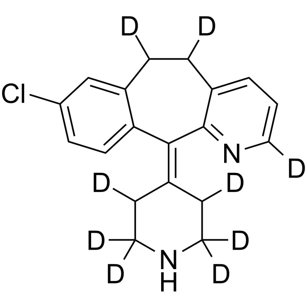 Desloratadine-d9 Structure