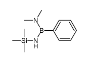 N-methyl-N-[phenyl-(trimethylsilylamino)boranyl]methanamine结构式