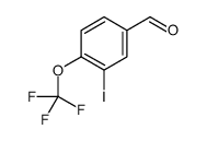 3-Iodo-4-(trifluoromethoxy)benzaldehyde Structure