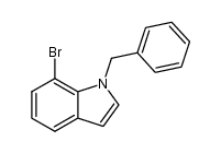 1-benzyl-7-bromo-1H-indole结构式