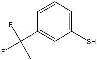 3-(1,1-二氟乙基)-苯硫醇结构式