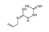 1-(carbamothioylamino)-3-prop-2-enylthiourea结构式