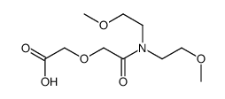 2-[2-[bis(2-methoxyethyl)amino]-2-oxoethoxy]acetic acid结构式