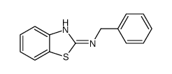 N-Benzylbenzothiazole-2-amine结构式