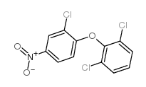 1,3-二氯-2-(2-氯-4-硝基苯氧基)甲苯结构式