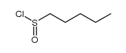 1-pentanesulfinyl chloride结构式