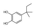 4-(2-methylbutan-2-yl)benzene-1,2-diol Structure