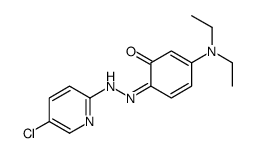 2-(5-Chloro-2-pyridylazo)-5-diethylaminophenol结构式