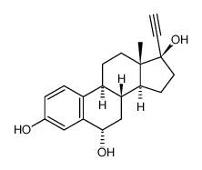 6α-羟基乙炔雌二醇结构式
