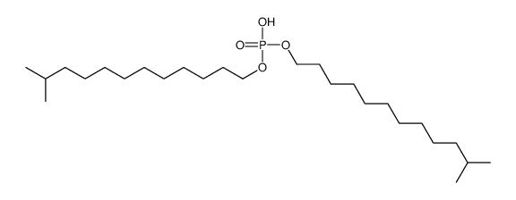 bis(11-methyldodecyl) hydrogen phosphate结构式