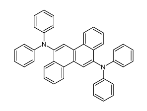 6-N,6-N,12-N,12-N-tetraphenylchrysene-6,12-diamine结构式