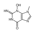 2-amino-3,9-dihydro-3-hydroxy-9-methyl-6H-purin-6-one structure