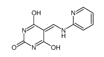 5-[(pyridin-2-ylamino)methylidene]-1,3-diazinane-2,4,6-trione结构式