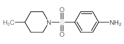 4-(4-METHYL-PIPERIDINE-1-SULFONYL)-PHENYLAMINE Structure