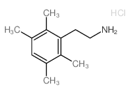 Benzeneethanamine,2,3,5,6-tetramethyl-, hydrochloride (1:1)结构式