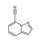 Pyrazolo[1,5-a]pyridine-7-carbonitrile structure