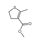 4-Carbomethoxy-5-methyl-2,3-dihydrothiophene Structure