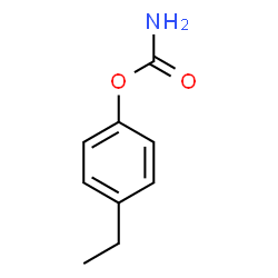Phenol, 4-ethyl-, carbamate (9CI) Structure