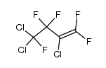 2,4,4-trichloro-pentafluoro-but-1-ene Structure