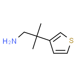 3-Thiopheneethanamine,-bta-,-bta--dimethyl- Structure