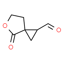 5-Oxaspiro[2.4]heptane-1-carboxaldehyde, 4-oxo- (9CI) structure