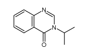 3-isopropyl-3,4-dihydroquinazoline-4-one结构式