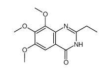 4(1H)-Quinazolinone,2-ethyl-6,7,8-trimethoxy- (9CI) picture