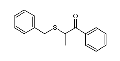 2-benzylthiopropiophenone Structure