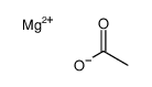 magnesium,acetate Structure