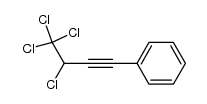 3,4,4,4-Tetrachlor-1-phenyl-1-butin结构式
