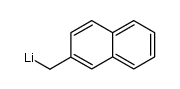 2-Naphthylmethyllithium Structure