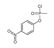 1-[chloro(methyl)phosphoryl]oxy-4-nitrobenzene结构式