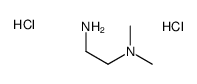 N,N-dimethylethylenediamine dihydrochloride structure