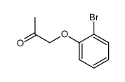 (2-bromo-phenoxy)-acetone Structure