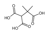 2-methyl-propane-1,1,2-tricarboxylic acid Structure