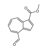 1-methoxycarbonyl-4-formylazulene Structure