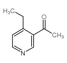 Ethanone,1-(4-ethyl-3-pyridinyl)结构式