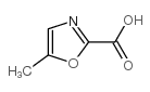 5-METHYLOXAZOLE-2-CARBOXYLIC ACID Structure