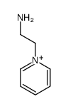 2-pyridin-1-ium-1-ylethanamine结构式