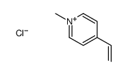 4-ethenyl-1-methylpyridin-1-ium,chloride结构式